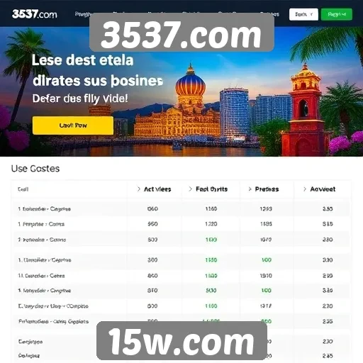 Comparativo de bônus e promoções do site 3537.com